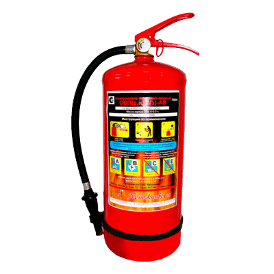 Огнетушитель воздушно-пенный ОВП-8 (з)